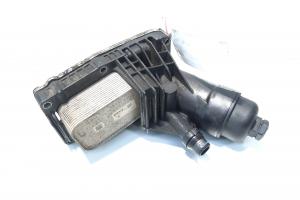 Carcasa filtru ulei cu racitor ulei, cod 70377932, 70377654, Bmw 3 Cabriolet (E93), 2.0 diesel, N47D20C (idi:474601) din dezmembrari