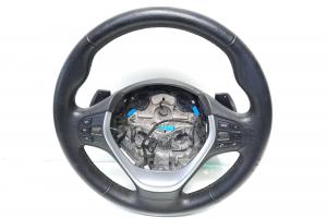 Volan piele cu comenzi si padele, Bmw 3 (F30) (id:477264) din dezmembrari