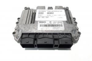 Calculator motor, cod 8200310863, 0281011549, Renault Megane 2 Sedan 1.9 DCI, F9Q (id:483091) din dezmembrari