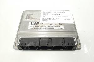 Calculator motor Siemens, cod 7500255, 5WK9037, Bmw 3 (E46), 2.0 benz, M52B20 (idi:483189) din dezmembrari