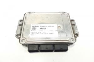 Calculator motor Bosch, cod 8200705747, 0281013907, Renault Megane 2 Sedan, 1.9 DCI, F9QL818, Euro 4 (idi:483738) din dezmembrari