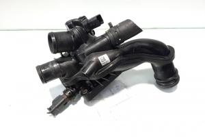 Corp termostat, cod 9810916880, Peugeot Partner (II) Tepee, 1.6 benz, 5FS (idi:484759) din dezmembrari