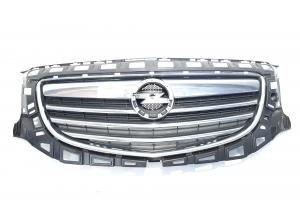 Grila bara fata centrala cu sigla Opel, cod GM13238420, Opel Insignia A (id:491266) din dezmembrari