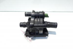 Corp termostat, cod 9647767180, Peugeot, 1.6 HDI, 9HZ (idi:498110) din dezmembrari