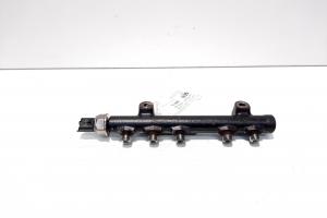 Rampa injectoare cu senzor, cod 9685297580, Ford Focus 3 Sedan, 1.6 TDCI, T1DB (idi:528712) din dezmembrari