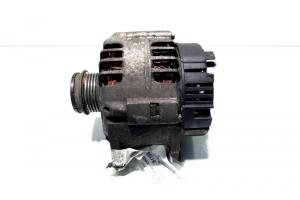 Alternator Valeo 120A, cod 028903031A, Audi A4 (8E2, B6), 1.9 TDI, AVB (pr:110747) din dezmembrari