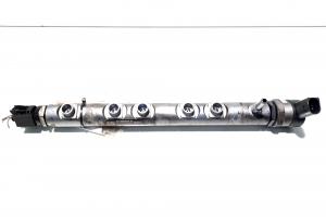Rampa injectoare cu senzori, cod 780912803, 0445214183, Bmw 3 Touring (E91), 2.0 diesel, N47D20C (idi:512107) din dezmembrari