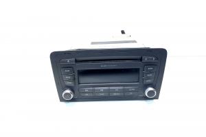 Radio CD, cod 8P0035186G, Audi A3 Sportback (8PA) (id:539202) din dezmembrari