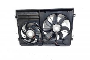 Grup electroventilatoare, cod 1K0121207AA, Skoda Octavia 2 Combi (1Z5), 1.9 TDI, BLS (id:548772) din dezmembrari