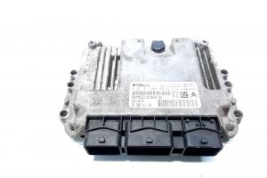 Calculator motor ECU, cod 9656841180, 0281011802, Peugeot Partner (II), 1.6 HDI, 9HX (idi:549699) din dezmembrari