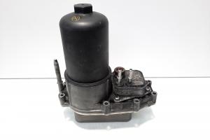 Carcasa filtru ulei cu racitor ulei, cod 4R8Q-6C711-BA, Land Rover Range Rover Sport (LS), 2.7 diesel, 276DT (id:556678) din dezmembrari