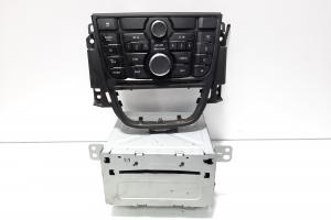 Radio CD cu butoane comenzi, cod GM20983513, Opel Astra J (id:559800) din dezmembrari