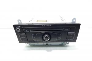 Radio CD, cod 8T1035186C, Audi A5 Cabriolet (8F7) (idi:555899) din dezmembrari