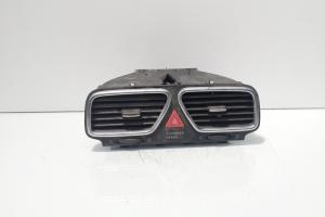 Grila aer bord centrala cu buton avarii, Vw Eos (1F7, 1F8) (id:579986) din dezmembrari