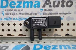 Senzor presiune gaze Seat  Exeo ST, 2.0tdi, 0281002760, 07Z906051B din dezmembrari