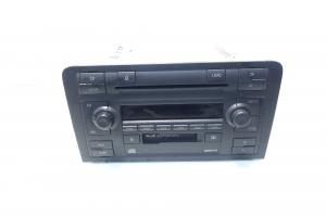 Radio CD, cod 8P0035195, Audi A3 Sportback (8PA) (idi:585161) din dezmembrari