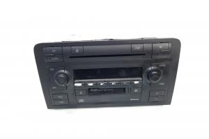 Radio CD, cod 8P0035195, Audi A3 Sportback (8PA) (idi:586328) din dezmembrari