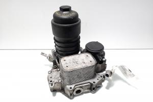 Carcasa filtru ulei cu racitor ulei, cod 059115397AA, Audi A4 Allroad (8KH, B8), 3.0 TDI, CCWA (idi:564674) din dezmembrari