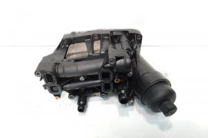 Carcasa filtru ulei cu racitor ulei, cod 70379327, Bmw 3 (E90) 2.0 diesel, N47D20C (id:602686) din dezmembrari