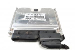 Calculator motor ECU, cod 038906019LJ, 0281011222, Audi A4 Avant (8E5, B6) 1.9 TDI, AVF (idi:539465) din dezmembrari