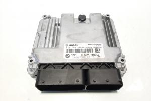 Calculator motor ECU, cod 8574093-01, 0281019808, Bmw 3 Touring (F31), 2.0 diesel, N47D20C (idi:540447) din dezmembrari