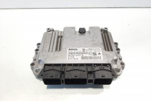 Calculator motor ECU Bosch, cod 9661032980, 0281012619, Peugeot 307, 1.6 HDI, 9HX (idi:130124) din dezmembrari