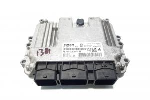 Calculator motor ECU, cod 9664843780, 0281013872, Peugeot 308, 1.6 HDI, 9HZ (idi:583897) din dezmembrari