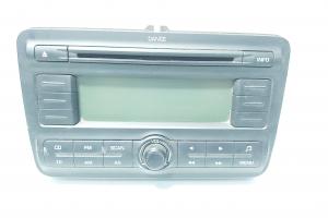 Radio CD, cod 5J0035161A, Skoda Fabia 2 Combi (5J, 545) (id:650560) din dezmembrari