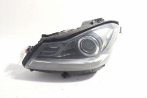 Far stanga cu lupa si xenon, Mercedes Clasa C (W204) facelift (id:637097) din dezmembrari
