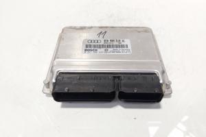 Calculator motor ECU, cod 8E0909518AL, 0261208228, Audi A4 Cabriolet (8H7) 1.8 T benz, BFB (idi:647850) din dezmembrari