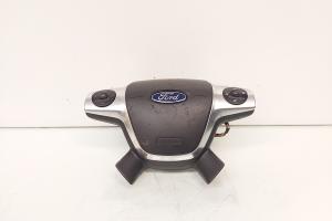Airbag volan cu comenzi, cod EM51-R042B85-BA, Ford Focus 3 Sedan (idi:656349) din dezmembrari