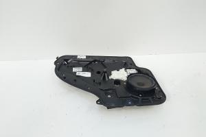 Macara cu motoras usa stanga spate, cod 5K4839729H, 1K0959703AL, VW Golf 6 (5K1) (id:657180) din dezmembrari