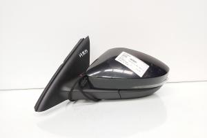 Oglinda electrica stanga cu semnalizare, lumina ambientala si rabatare electrica, Skoda Octavia 3 (5E3), volan pe dr (id:663641) din dezmembrari