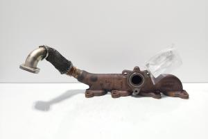 Galerie evacuare cu teava gaze, cod 55569995, Opel Astra K, 1.6 CDTI, B16DTU (id:668220) din dezmembrari