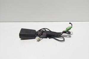 Capsa centura stanga fata cu fir, cod 6R4857755A, VW Polo (6R), 1.2 benz, CGP (id:667658) din dezmembrari