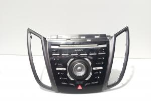 Radio CD cu butoane comenzi Sony, cod AM5T-18K811-DF37CE, AM5T-18C815-SH, Ford C-Max 2 (id:671217) din dezmembrari