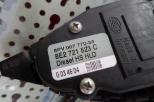 Senzor pedala acceleratie Audi A4 (8EC, B7), cod 8E2721523C (id:127947) din dezmembrari