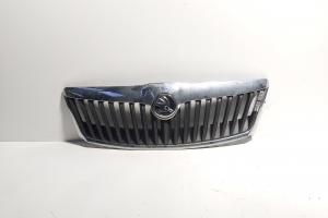 Grila bara fata centrala sus cu sigla, Skoda Octavia 2 (1Z3) facelift (id:674261) din dezmembrari
