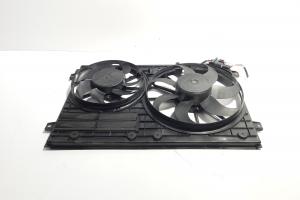 Grup electroventilatoare, cod 1K0121207AT, Vw Passat (3C2), 2.0 TDI, CBD (idi:673340) din dezmembrari
