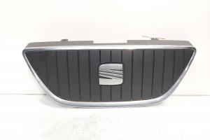 Grila bara fata centrala cu sigla, cod 6J0853654B, Seat Ibiza 5 (6J5) (id:687420) din dezmembrari