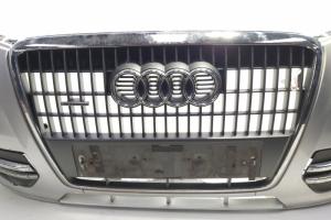 Grila bara fata centrala sus cu sigla, Audi Q5 (8RB) (id:688159) din dezmembrari