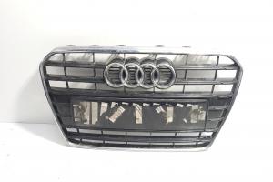 Grila bara fata centrala sus cu sigla, cod 8T0853651G, Audi A5 Sportback (8TA) facelift (id:688016) din dezmembrari