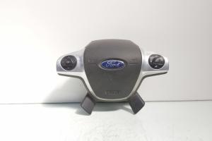Airbag volan cu comenzi, cod EM51-R042B85-AA3ZHE, Ford Focus 3 (id:689106) din dezmembrari