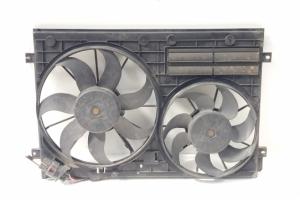 Grup electroventilatoare, cod 1K0121207AT, Vw  Passat (3C2) 2.0 TDI, BMR (id:689578) din dezmembrari