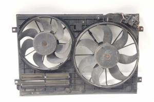Grup electroventilatoare, cod 1K0121207AD, Vw Touran (1T1, 1T2) 2.0 TDI, BKD (id:689574) din dezmembrari
