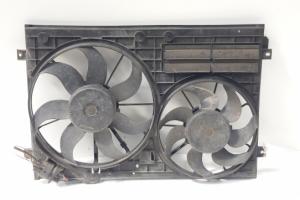 Grup electroventilatoare, cod 1K0121207AA, Vw Touran (1T1, 1T2) 2.0 TDI, BKD (id:689573) din dezmembrari