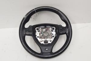 Volan piele cu comenzi si padele, Bmw 5 (F10) (id:688684) din dezmembrari