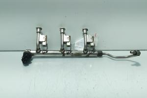 Rampa injectoare, cod DM5G-9H487-AA, 0261555137, Ford Focus 3, 1.0 benz, M1DA (id:690436) din dezmembrari
