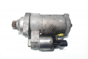 Electromotor cu start stop Valeo, cod 02Z911024A, Vw Golf 6 Cabriolet (517) 1.6 TDI, CAY, 5 vit man (idi:494887) din dezmembrari