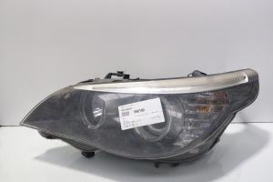 Far stanga cu lupa, Bmw 5 Touring (E61), volan pe dreapta (id:698190) din dezmembrari